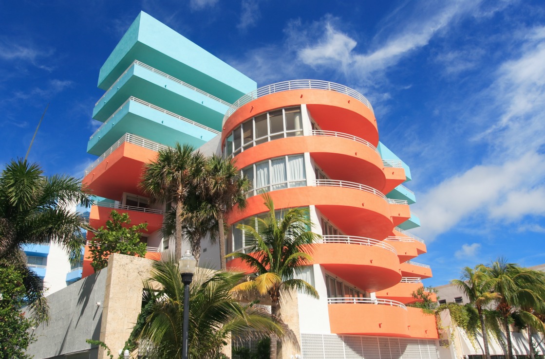 Art deco Miami